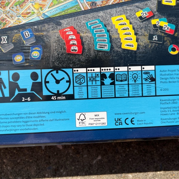 Ravensburger 26601 Scotland Yard 2013 Board Game GERMAN Version NEW Sealed - Picture 8 of 8